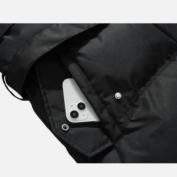 New NWT Waterproof Down Thickened Long Winter Coat Warm Puffer Belted Windproof - Picture 6 of 16